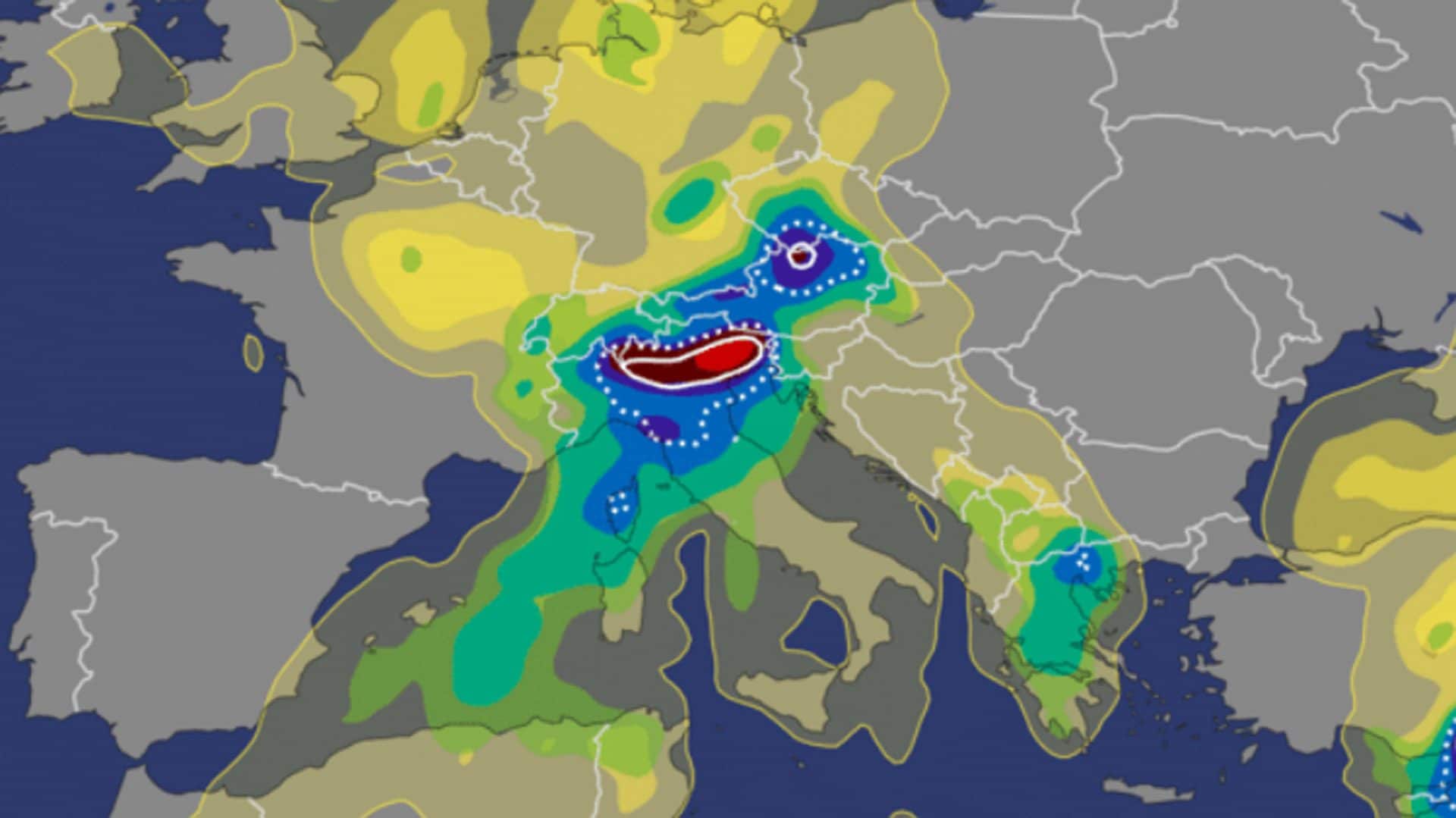 Grandine in Italia, dove e quando può arrivare: le mappe dell’ESSL per prevederla