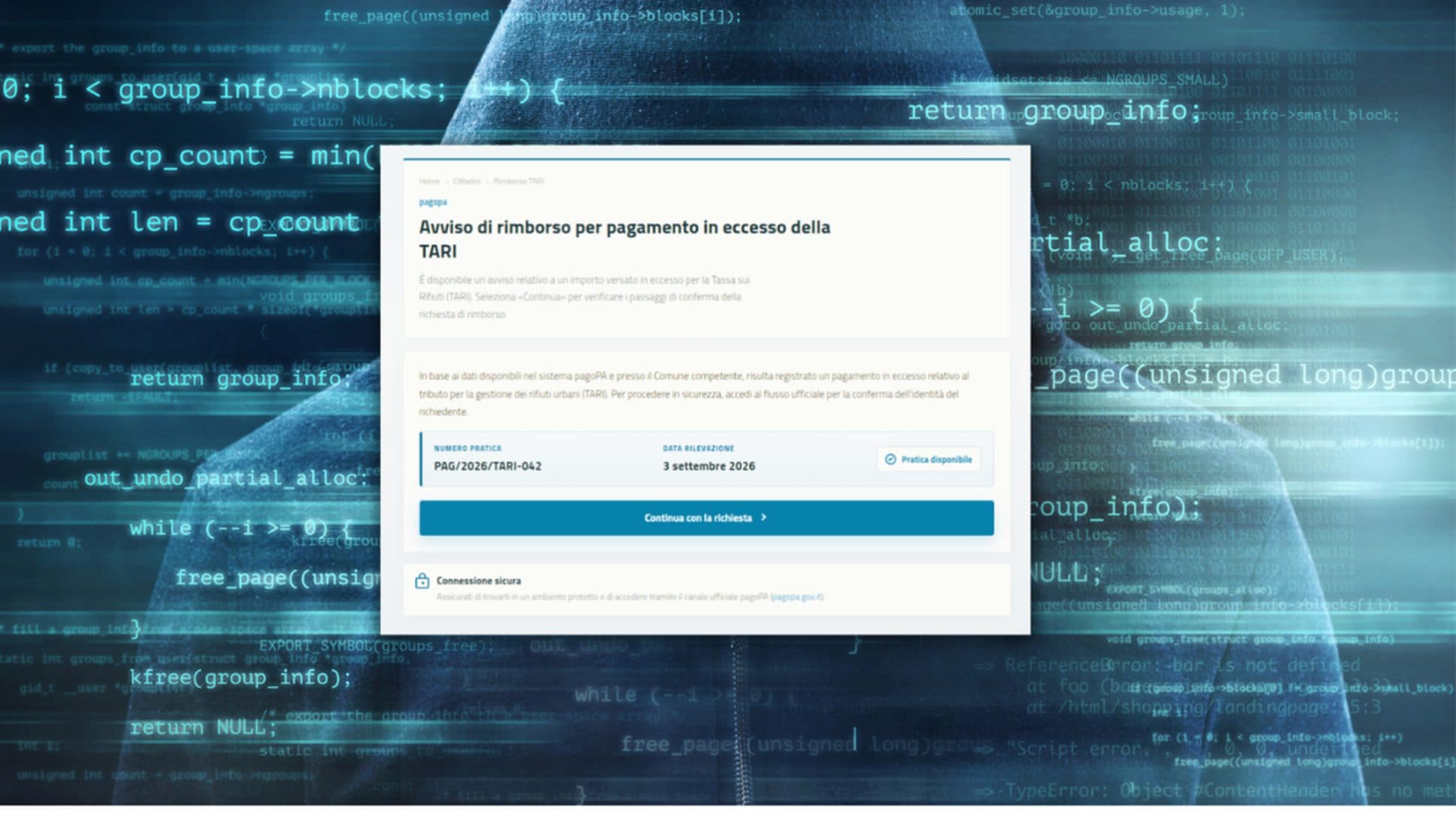"Hai diritto a un rimborso della TARI": la nuova truffa per rubare i dati della carta di credito