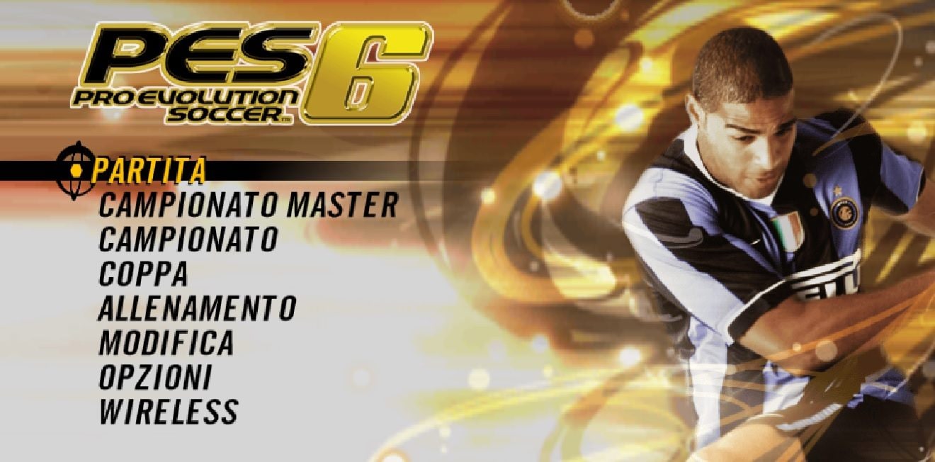 C'è un sito dove si può giocare gratis a PES 6: è come tornare indietro di 20 anni