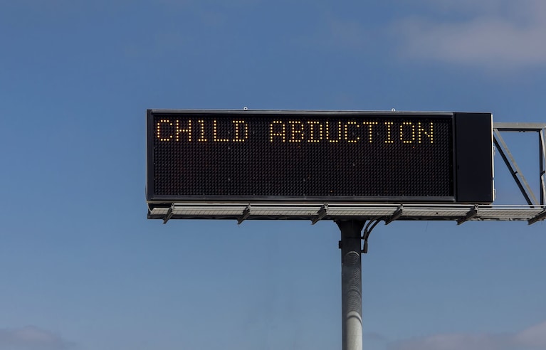 Cartello Amber alert