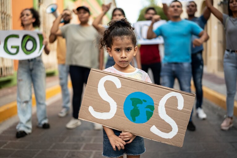 parlare di clima ai figli