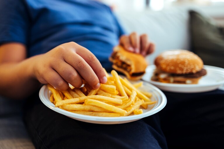 Sovrappeso e cibo spazzatura