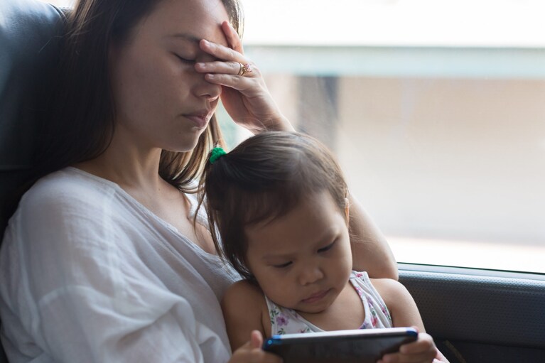genitori e senso di colpe per il tablet