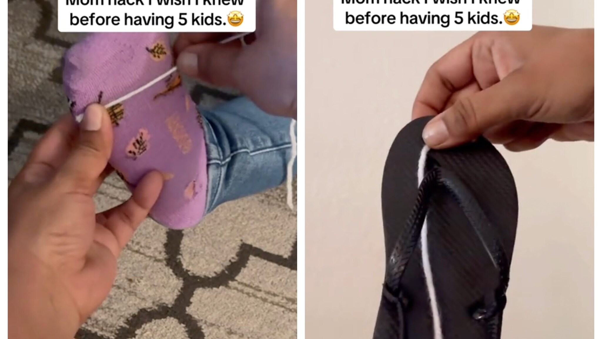 Trucco per comprare scarpe nuove senza portarsi dietro i figli