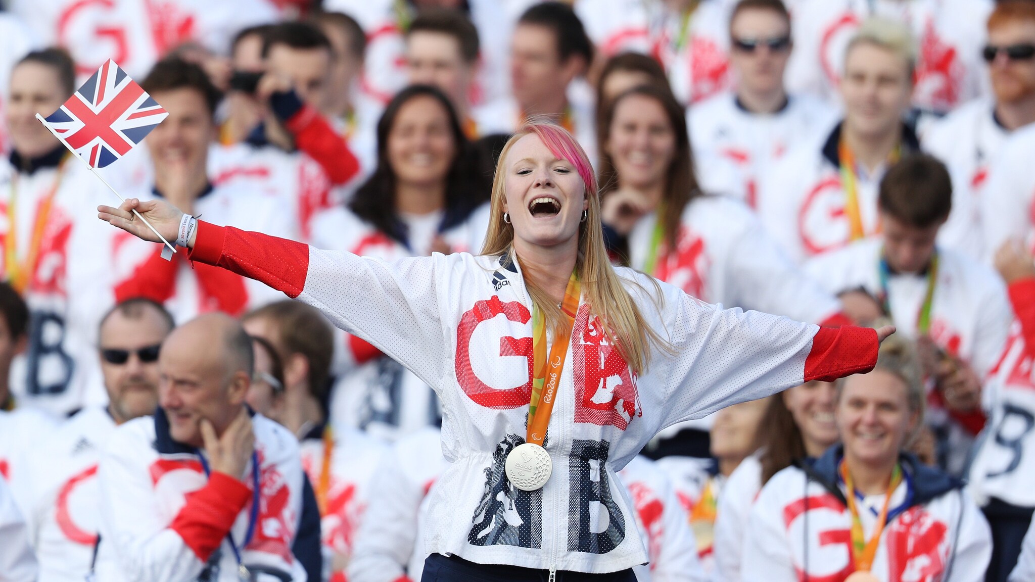 Jodie Grinham, arciera paralimpica