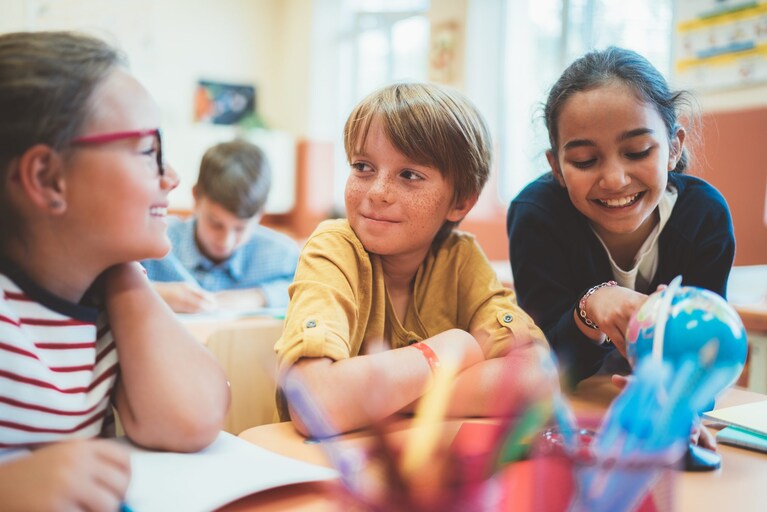 bimbi a scuola