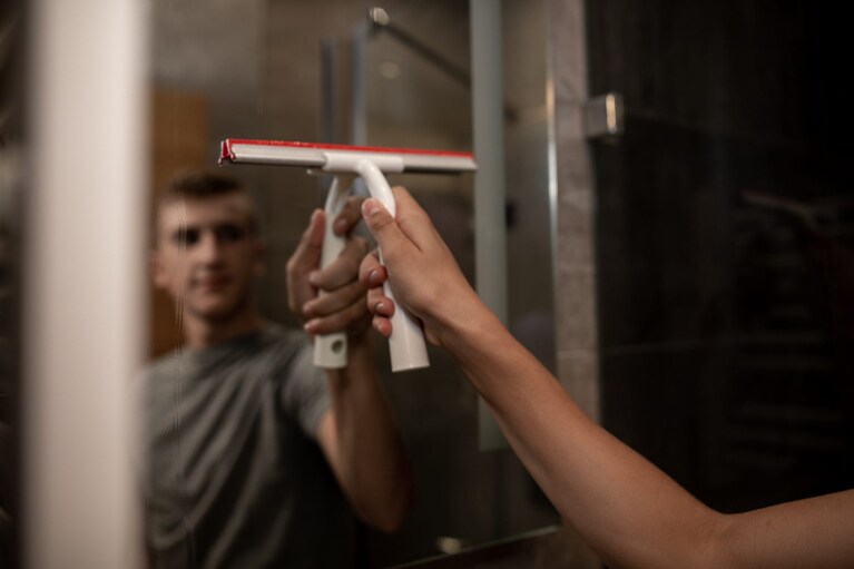 pulire il bagno