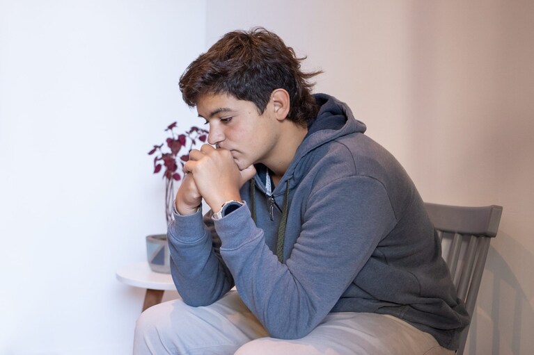 ragazzi ansiosi
