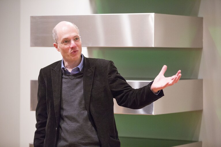 Il filosofo Alain de Botton.