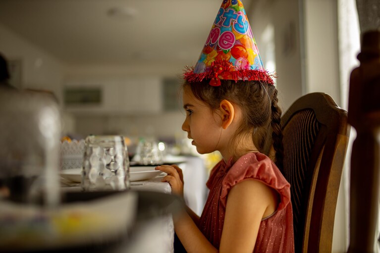 festa di compleanno da sola