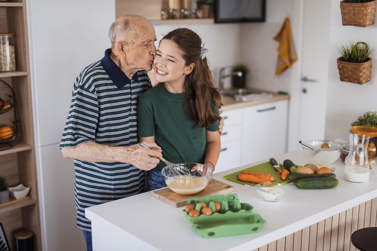cucinare insieme al nonno