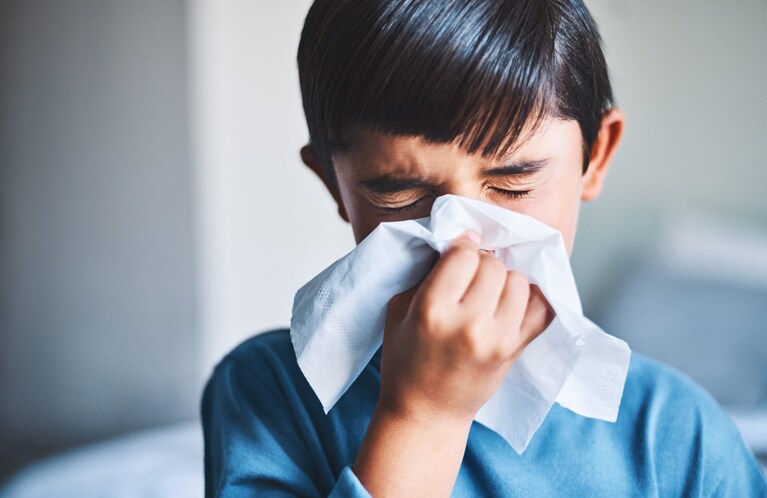 influenza bambino