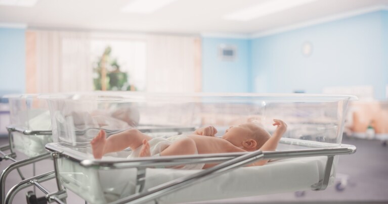 Bambini al reparto natalità