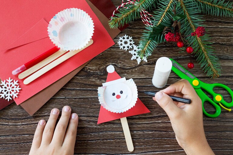 Segnalibro di Babbo Natale
