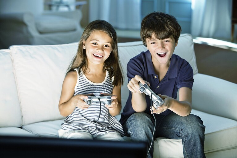 bimbi e videogame