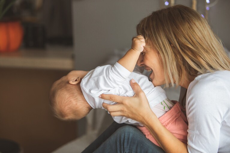 bebè e mamma
