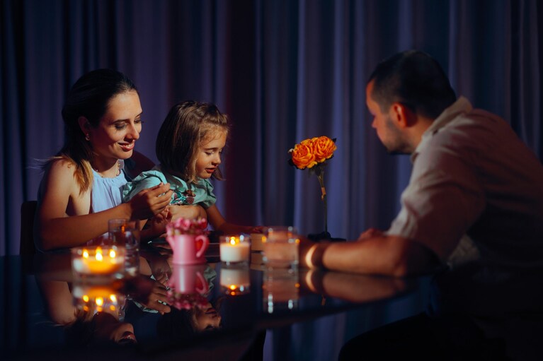 Cenetta romantica