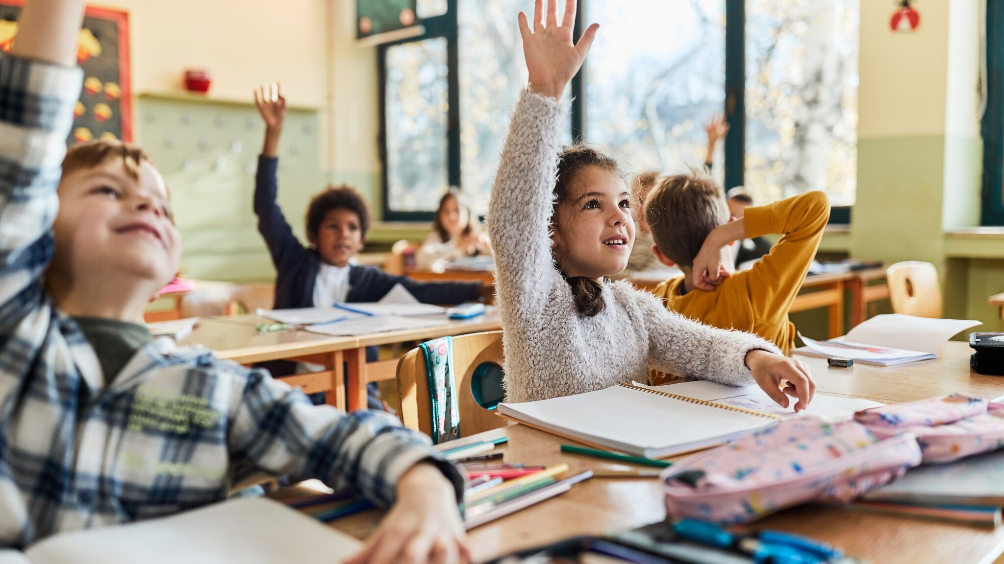 bambini delle elementari