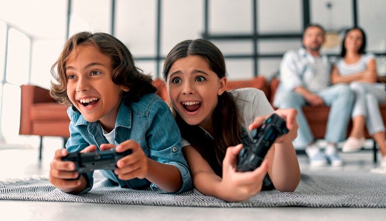 Perché i videogame possono migliorare il benessere del bambino