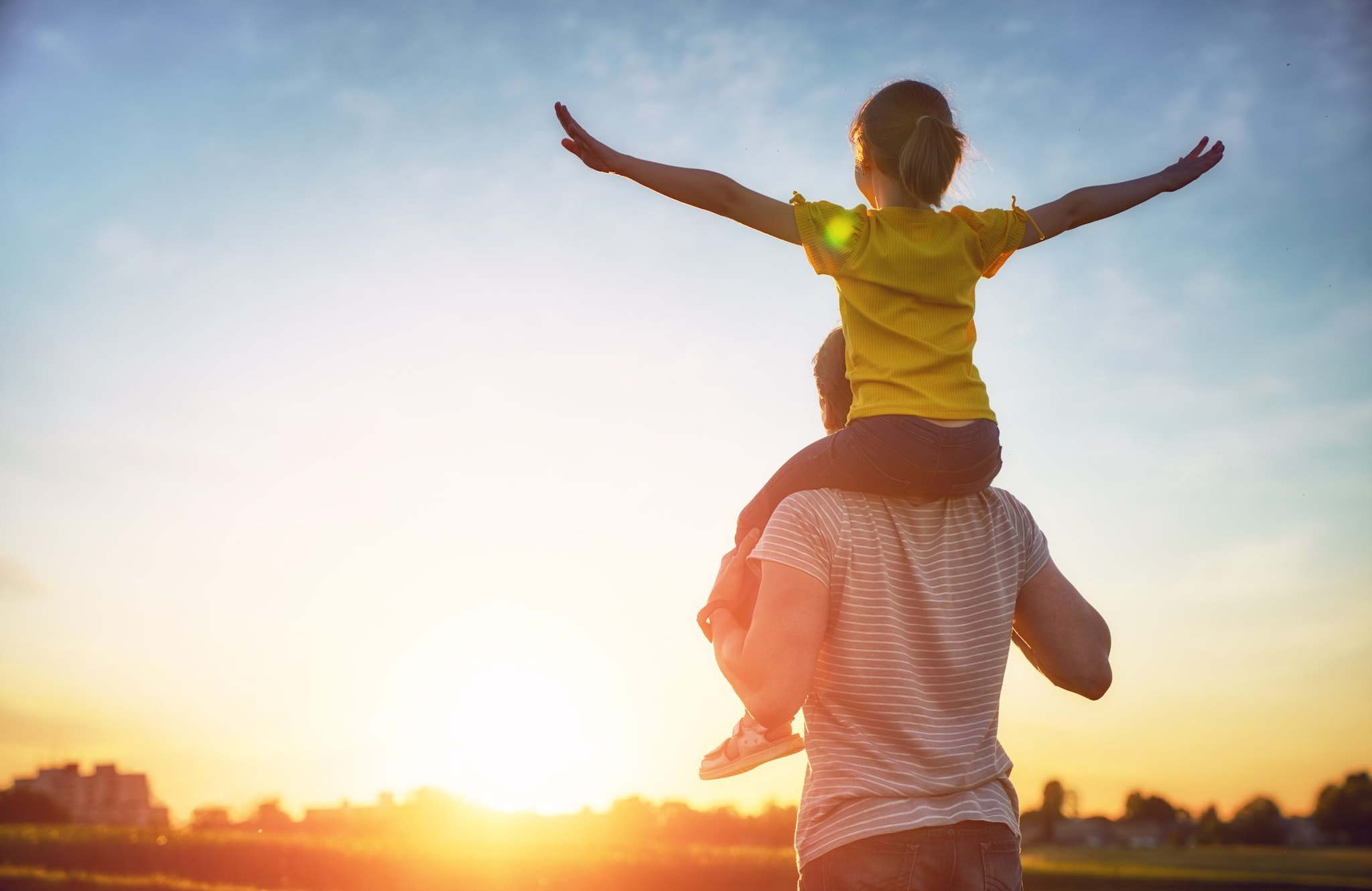 Essere genitori affettuosi può aiutare i figli a percepire il mondo