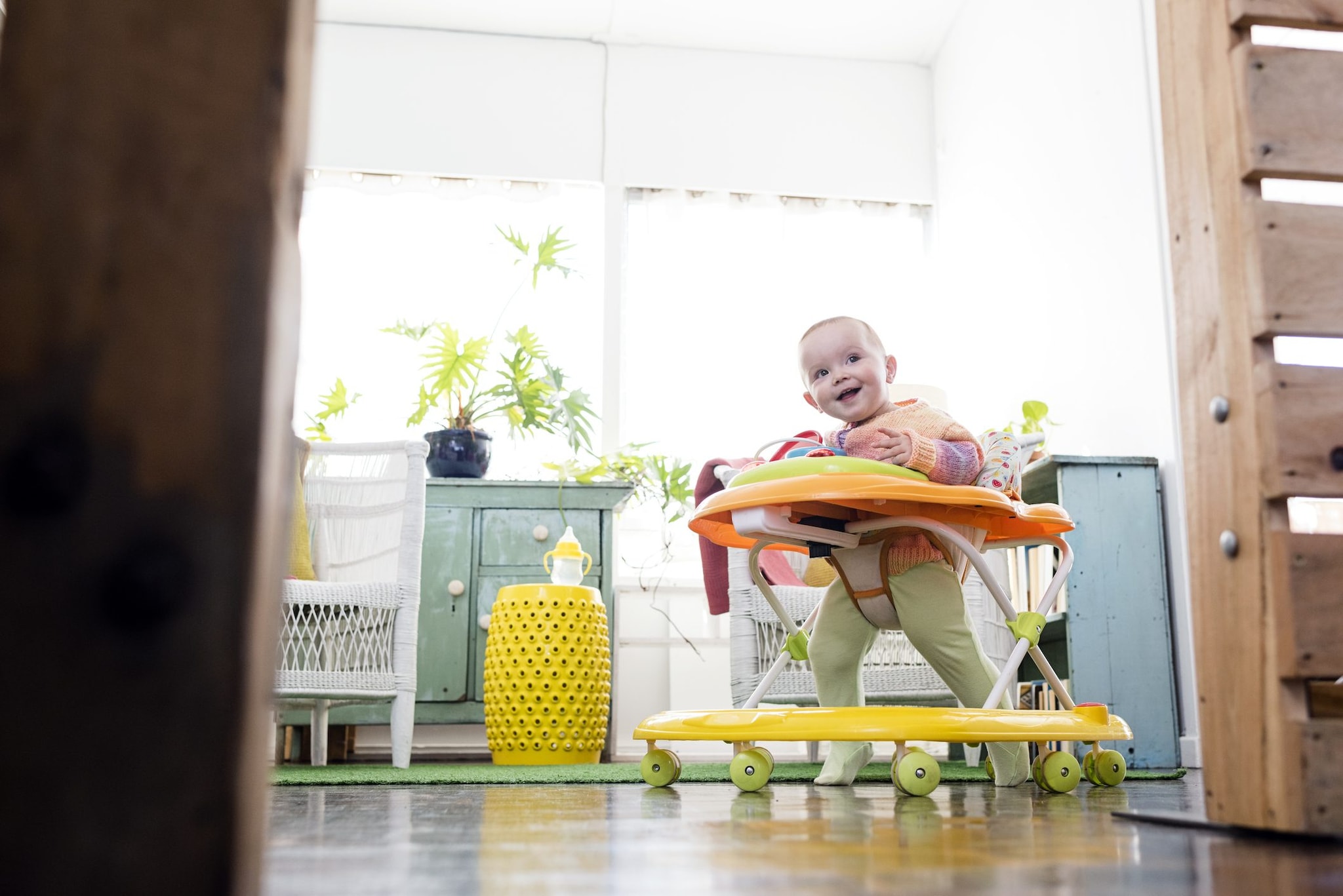 Camminando sulle punte, i bambini che usano il girello rischiano di abituarsi a una modalità di deambulazione poco corretta