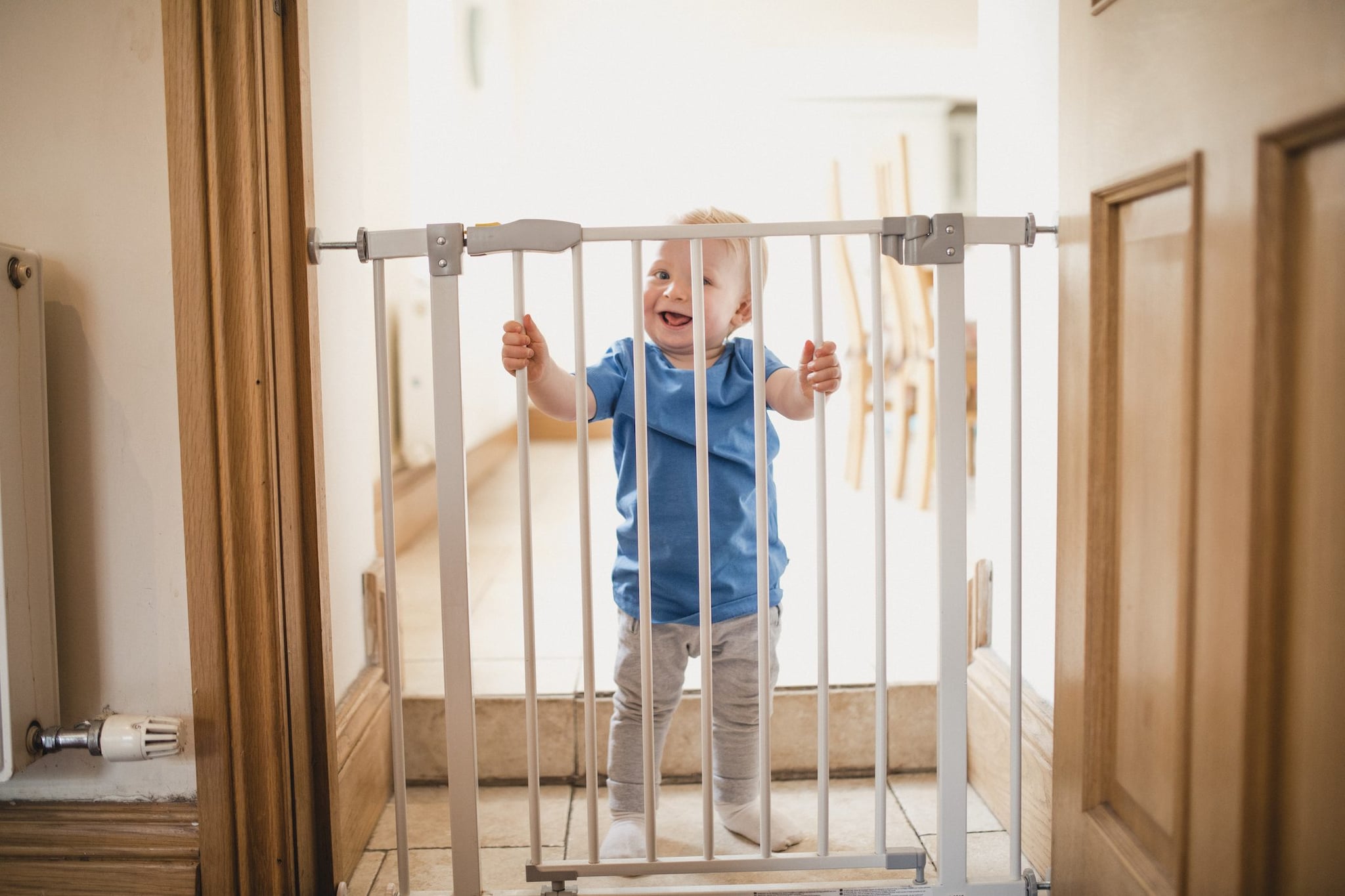 I cancelletti di sicurezza sono molto utili per le case che presentano scale o zone potenzialmente rischiose per un bambino piccolo.