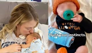 "Sapevo che c'era qualcosa che non andava e l'istinto ha salvato mio figlio": il racconto di una madre