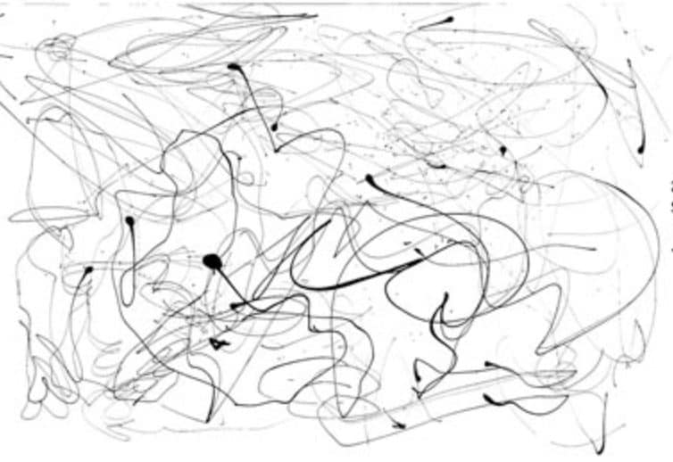 Esempio di un quadro realizzato da un bambino che ha partecipato allo studio. Credits: Frontiers