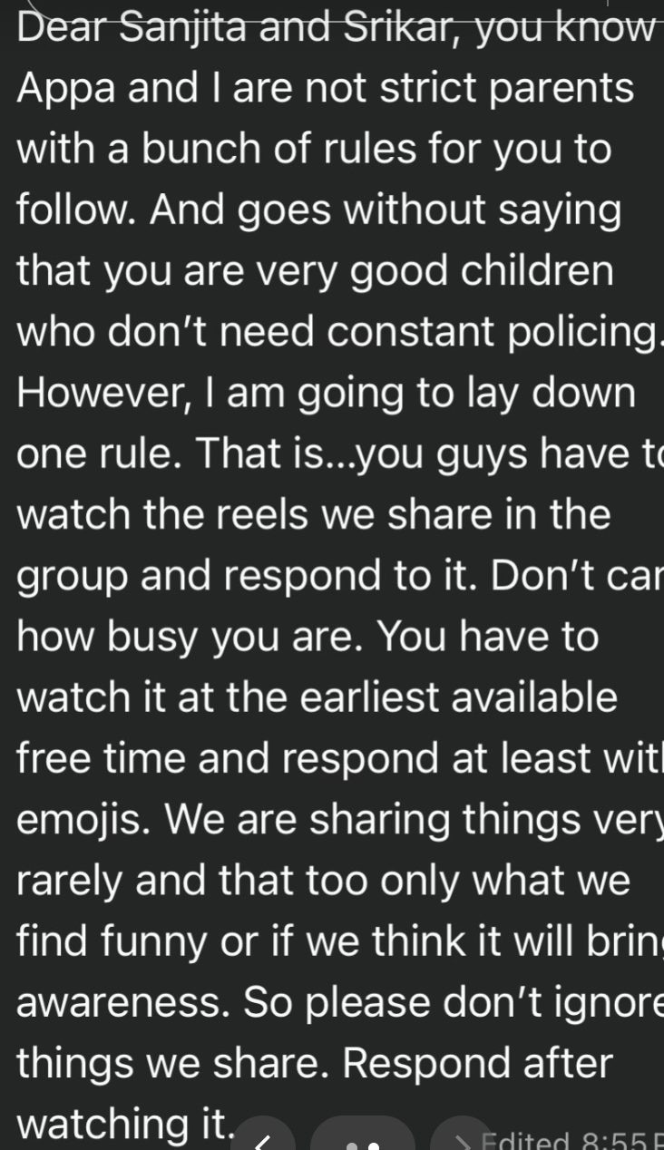 Lo screen postato da Sanjita | Credits: TikTok/@iluvturtlezzz