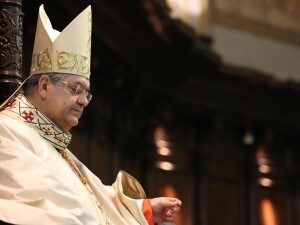 Il cardinale di Napoli Crescenzio Sepe