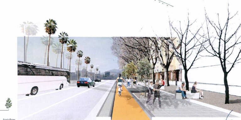 Il progetto di restyling di via Marina a Napoli.