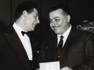Luciano Bideri (a sinistra) con il maestro Furio Rendine (dal sito www.sergiorendine.com)