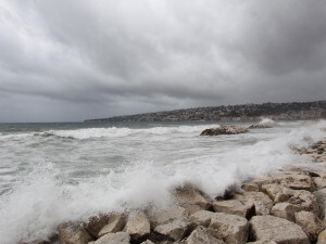 Maltempo a Napoli (archivio)