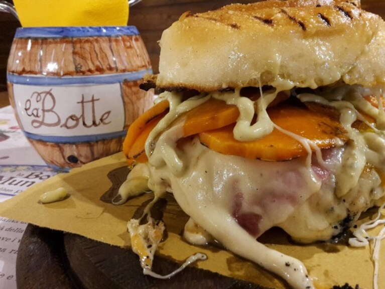 Panino de La botte del Municipio