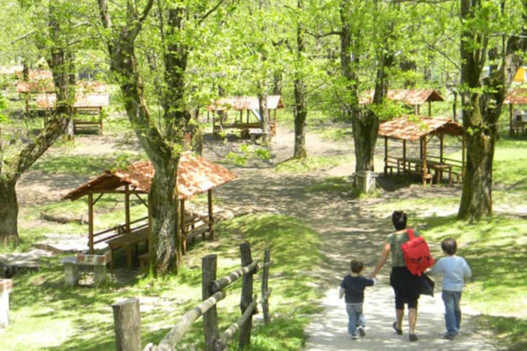 Area attrezzata per pic nic a La tana del ghiro