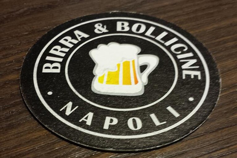 Sottobicchiere di Birra e bollicine