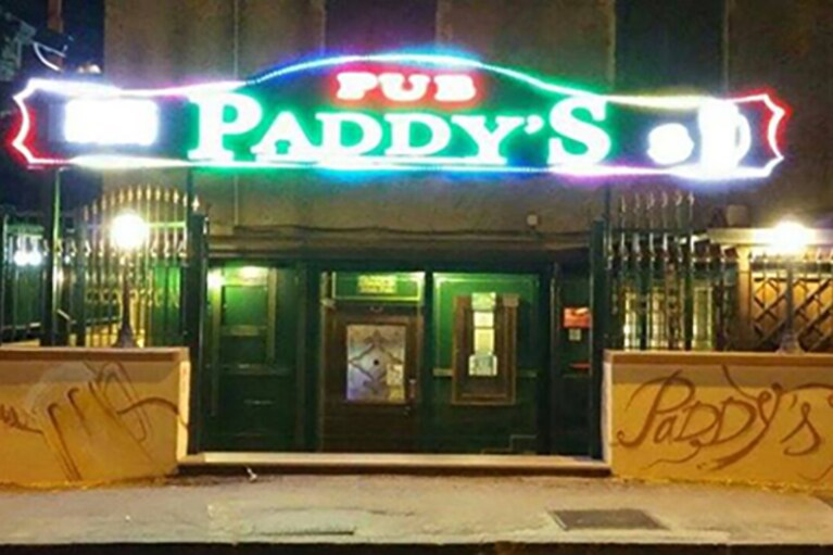Ingresso del Paddy's Pub