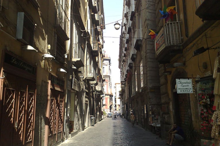 Spaccanapoli, tratto della strada verso Forcella