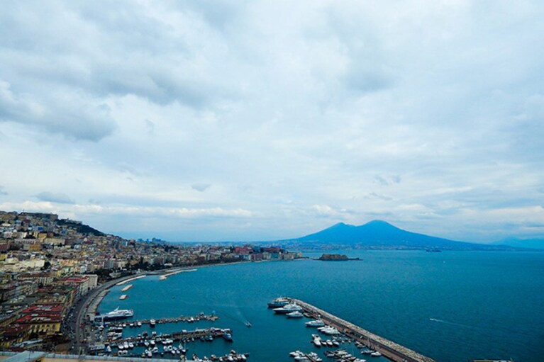 Vesuvio visto dal mare
