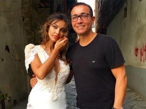 Madalina Ghenea and Gino Sorbillo