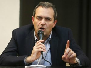 Il sindaco di Napoli, Luigi de Magistris