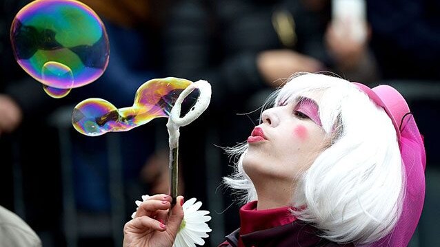 Maschera di Carnevale (Getty).
