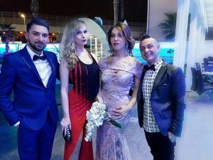 Ciro Guarente e Heven invitati al matrimonio di Alessia Cinquegrana (Facebook).