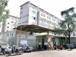 L'ospedale San Leonardo di Castellammare di Stabia (Napoli).