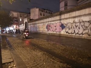 Via Foria, il luogo della violenza