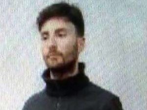 Luca Materazzo al momento dell’arresto