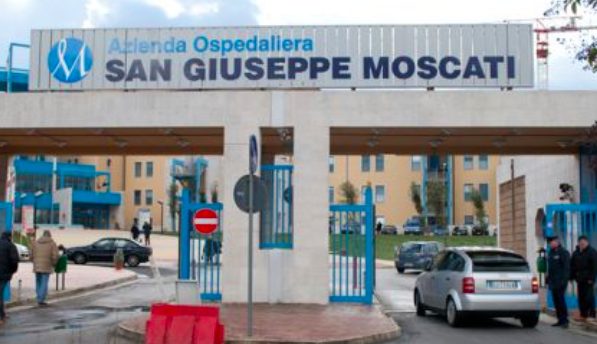 L'ospedale San Giuseppe Moscati di Avellino.