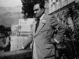 Enrico Caruso a Napoli. Anno 1920
