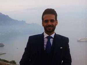 L’avvocato Giampiero Delli Bovi, 29 anni