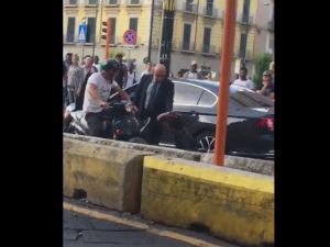 Un fotogramma del video al Vasto